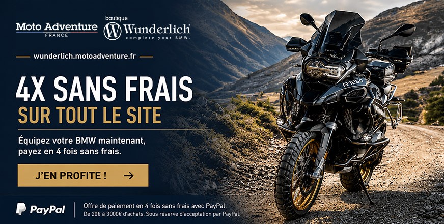 Payez en 4x sans frais avec Paypal !
