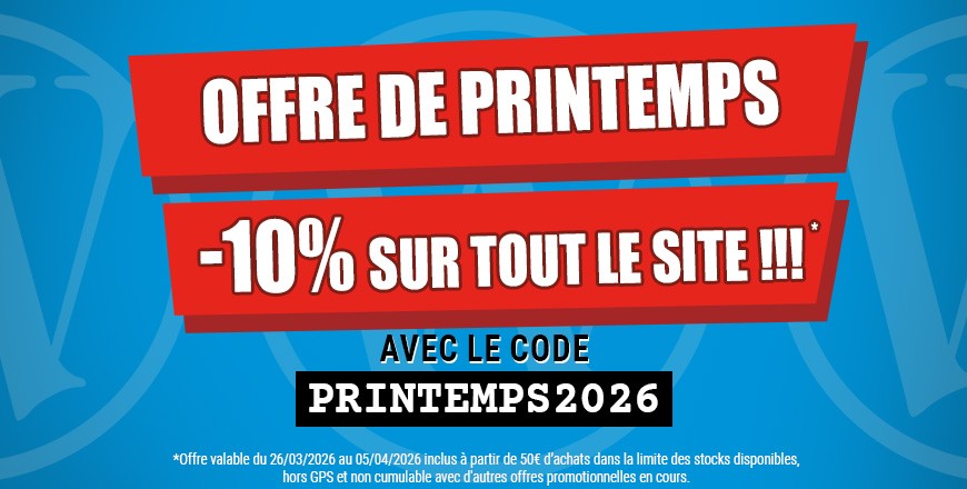 -10% à partir de 50€ d'achats !
